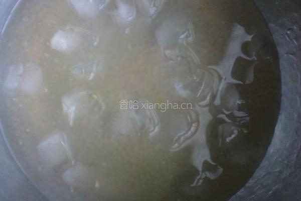 玉米西米羹的做法图解5