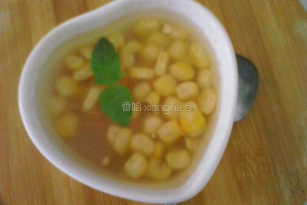 玉米西米羹的做法图解9
