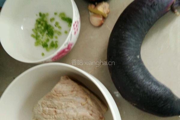 煎酿茄子的做法图解1