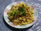 萝卜干煎蛋饼的做法[图]