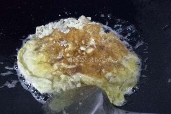 萝卜干煎蛋饼的做法图解10