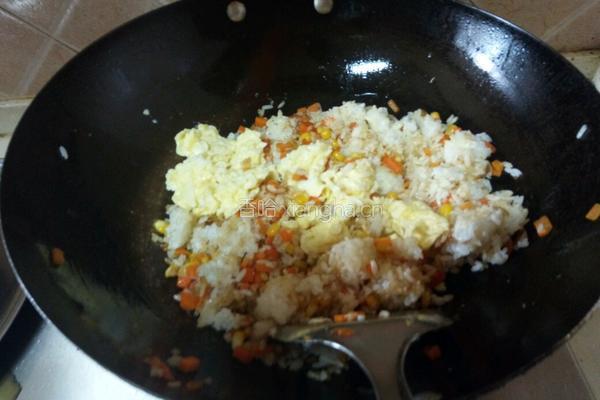 蛋炒饭的做法图解10