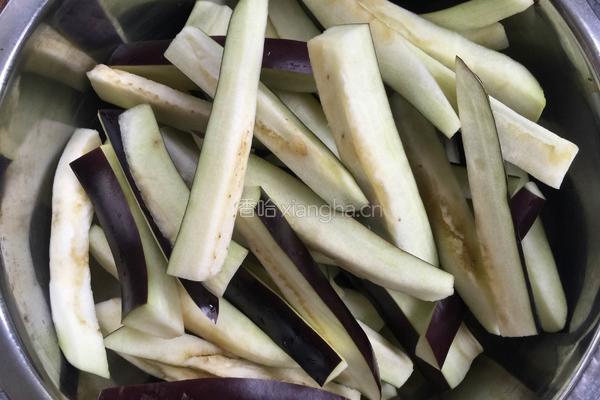 豆角烧茄子的做法图解4
