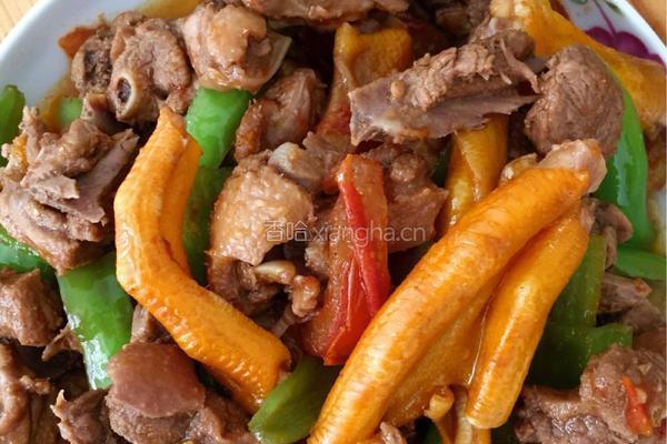 炒鸭肉的做法图解17