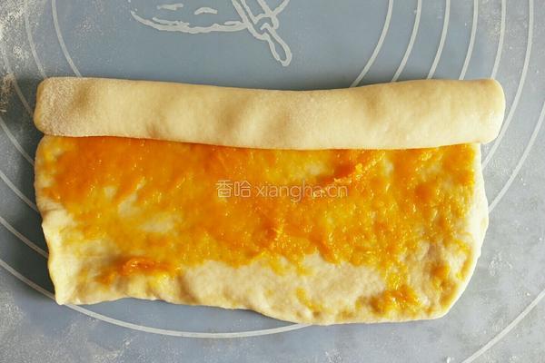 夹馅毛毛虫面包的做法图解15