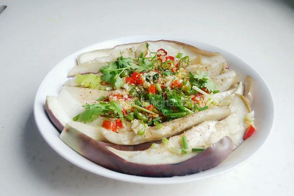 凉拌茄子（酸甜香辣）的做法图解8