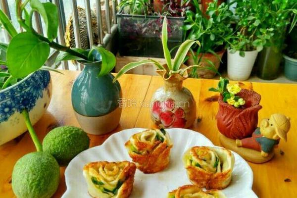 玫瑰花煎饺的做法图解4