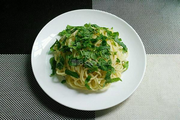 肉丁薄荷凉面的做法图解10