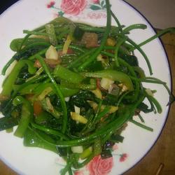 炒野菜的做法[图]