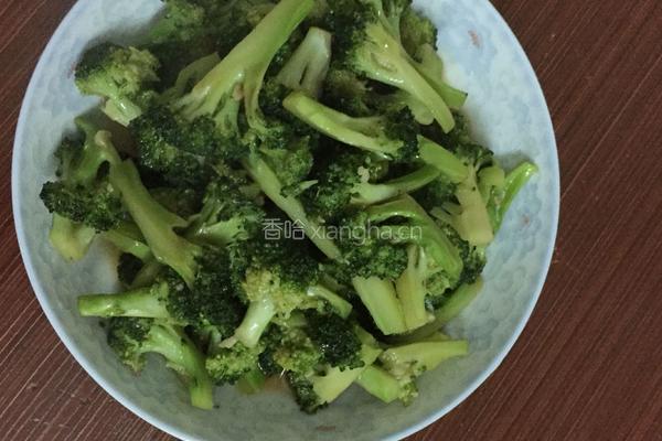 蚝油花椰菜的做法图解3