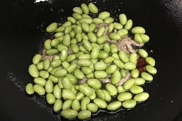 丝瓜 毛豆炒肉丝的做法图解4
