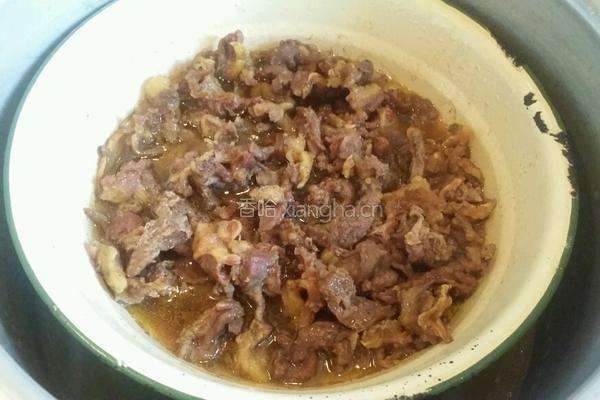 豆角蒸牛肉的做法图解11