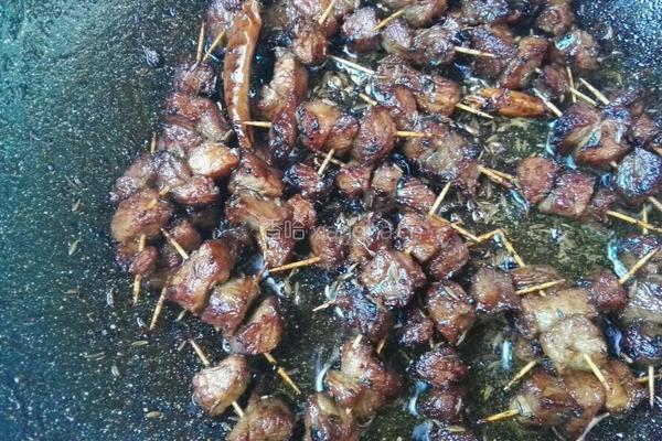 香辣牙签肉的做法图解7