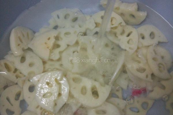 凉拌莲藕的做法图解5