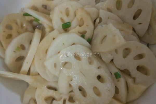 凉拌莲藕的做法图解6