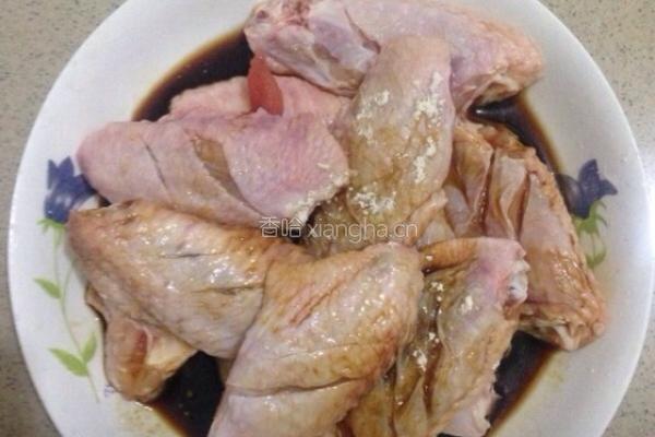 麦片烤鸡翅的做法图解2