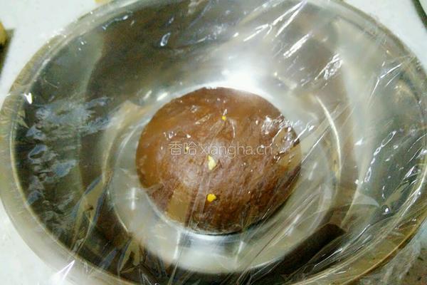 可可夹心坚果面包的做法图解6