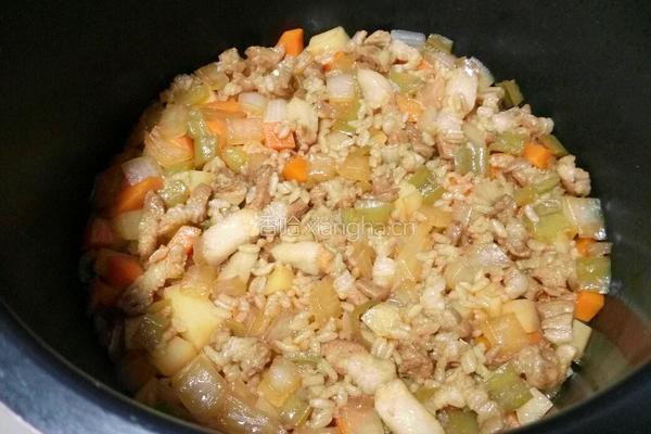 红烧肉闷饭（电饭锅）的做法图解9