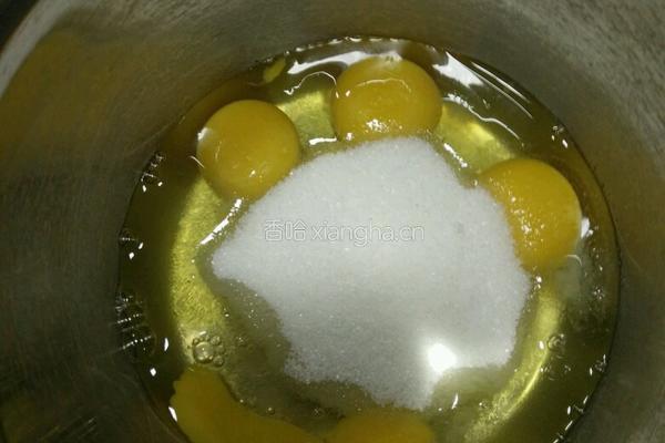 芝麻方块蛋糕的做法图解2