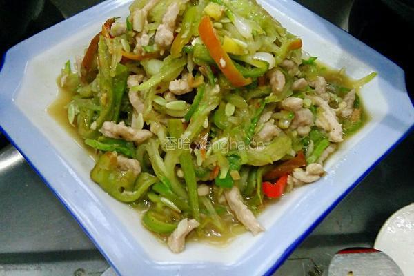 黄瓜炒肉的做法图解13