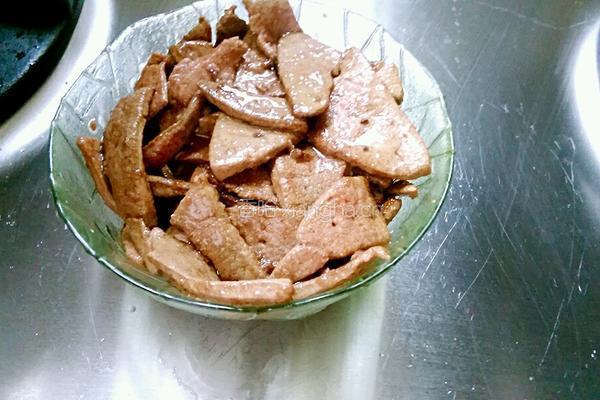 爆炒猪肝的做法图解9