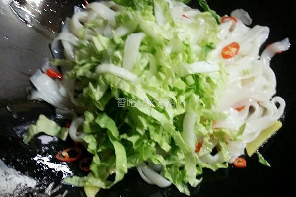肉丝炒米粉的做法图解10