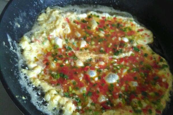 辣味鸡蛋煎饼的做法图解3