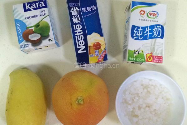 杨枝甘露的做法图解1