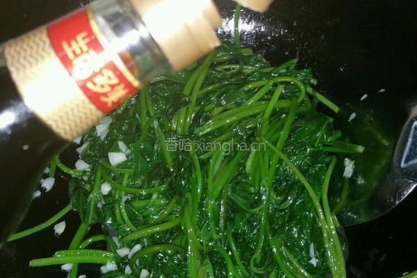 蒜香红薯叶的做法图解9