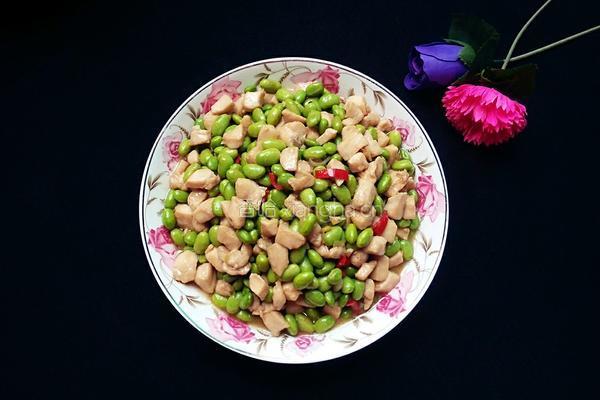 毛豆炒鸡丁的做法图解9