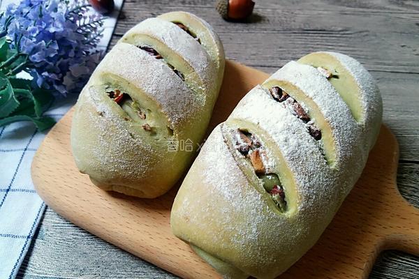 抹茶红枣硬质列巴面包的做法图解20