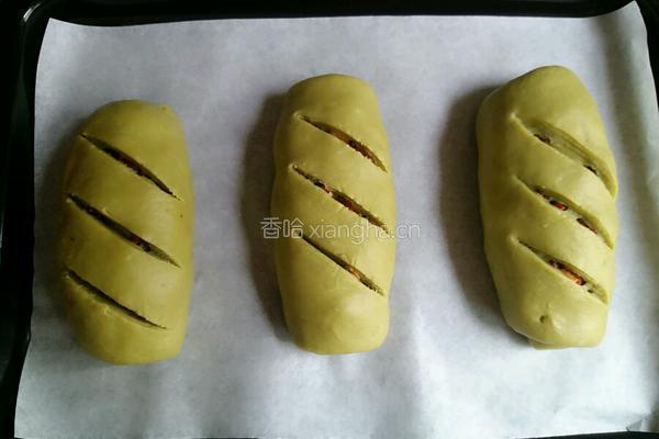 抹茶红枣硬质列巴面包的做法图解15
