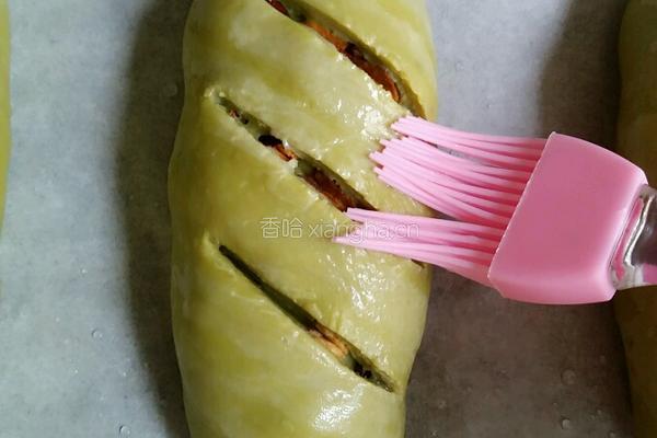 抹茶红枣硬质列巴面包的做法图解16