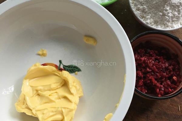 蔓越梅饼干的做法图解1