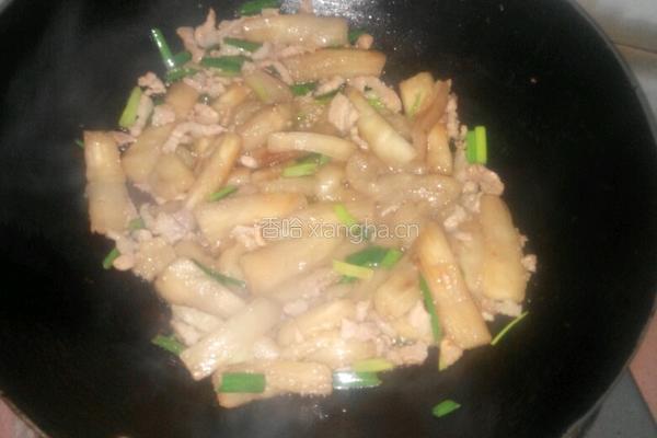 茄子肉沬的做法图解4