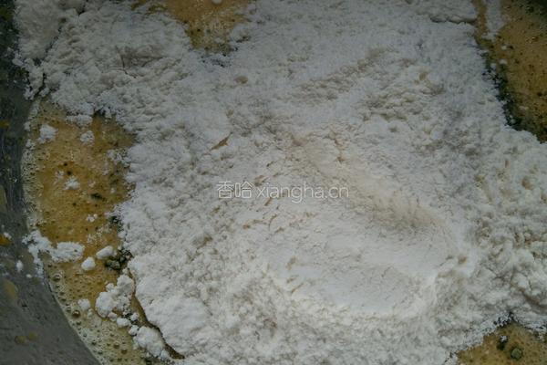 八寸抹茶戚风蛋糕的做法图解4