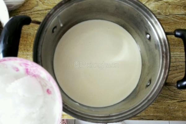 红豆奶油冰棍的做法图解2