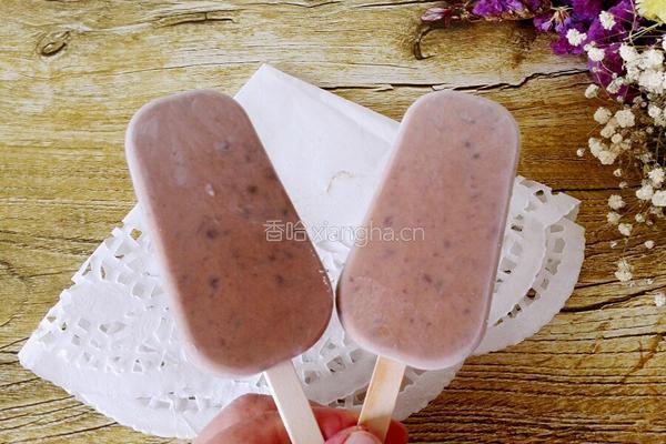 红豆奶油冰棍的做法图解8