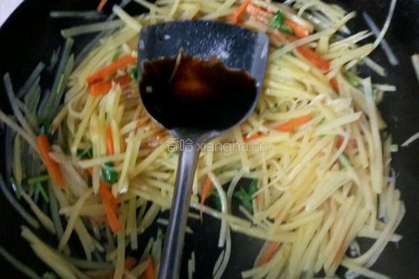 清炒土豆丝（家常版）的做法图解6