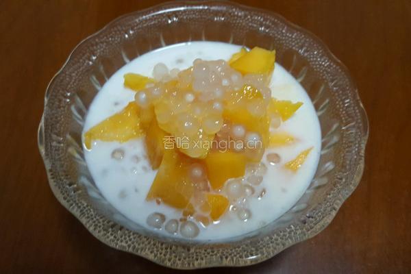 芒果西米露的做法图解7