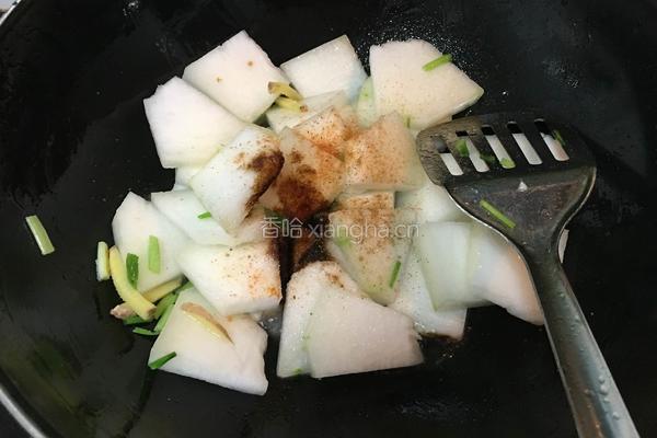 冬瓜滑肉的做法图解4