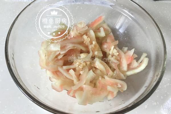 凉拌西瓜皮（简单爽口）的做法图解7