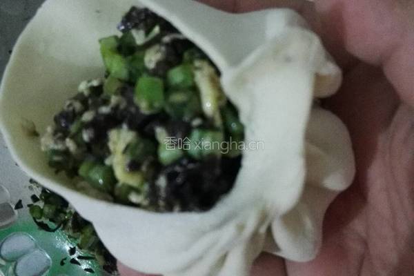 豆角大素包的做法图解5