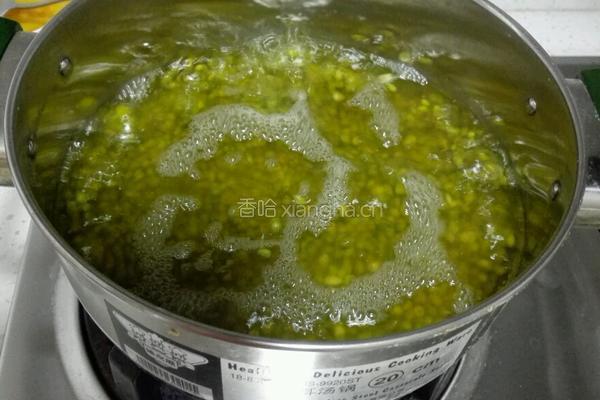 绿豆桂花糕的做法图解2