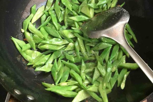 豆角炒肉的做法图解8