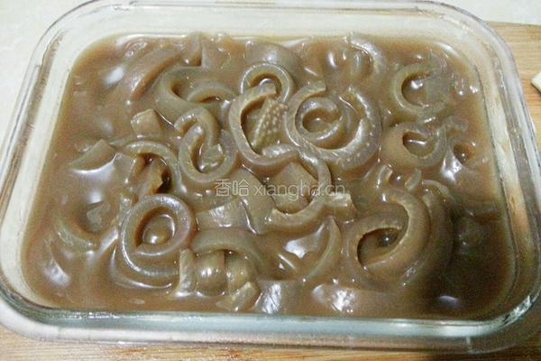 凉拌猪皮冻的做法图解10