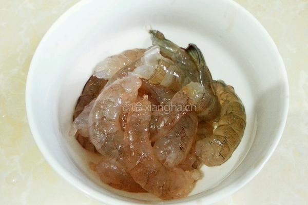 芦笋炒虾仁的做法图解2