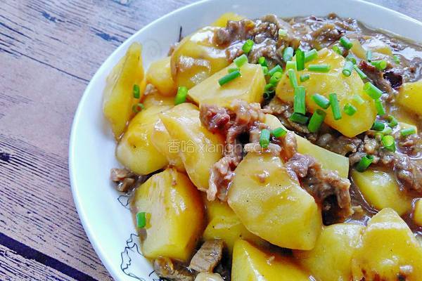 土豆焖牛肉的做法图解15