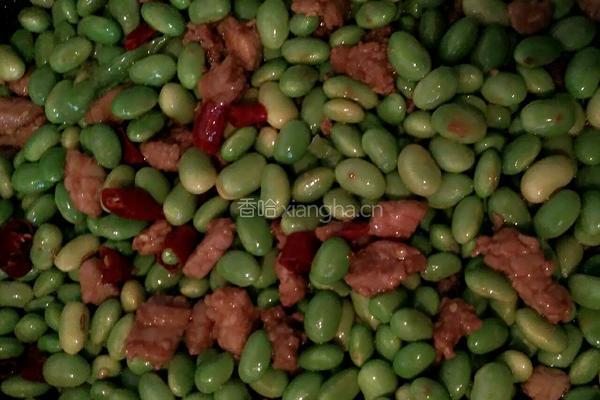毛豆粒炒肉丁的做法图解4