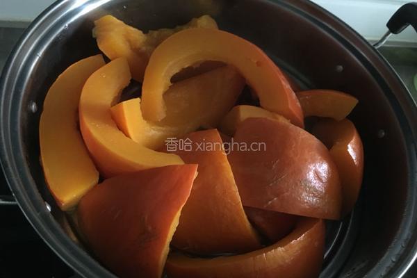 黄金糯南瓜的做法图解1